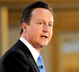 UK Prime Minister David Cameron launches Big Society community projects across Britain today. (Image: Reuters)