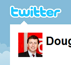 Channel 4 News interviews Douglas Alexander on Twitter