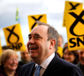 Alex Salmond, SNP leader (Getty)