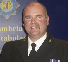 Pc Bill Barker who was swept away in the Cumbria floods (credit:Reuters)
