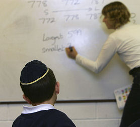North Cheshire Jewish Primary School pupils (Getty)