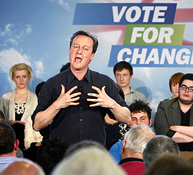 Cameron dismisses calls for a PR electoral system (Getty)